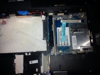 το netbook ανοιχτο
